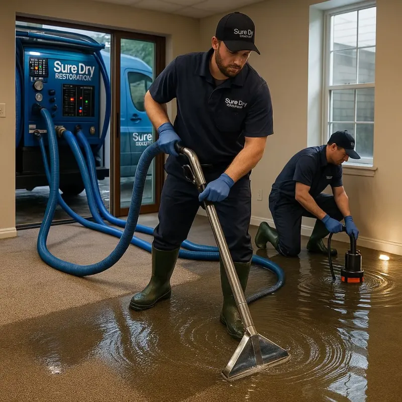 Water Extraction and Removal process in Notre Dame, IN